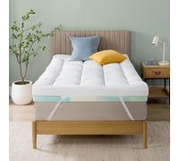 Zinus Topper Materasso 80x190 cm Spessore 10 cm Schiuma Cooling Airflow