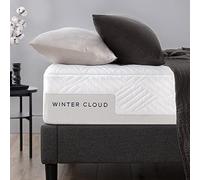 Zinus Winter Cloud - Materasso in schiuma memory | Materasso regolabile a 7 zone, 140 x 190 cm, altezza 30 cm, materasso in scatola | OEKO-TEX, bianco