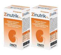 Zinutrik Plus 20 Compresse 2x1 pz Compresse