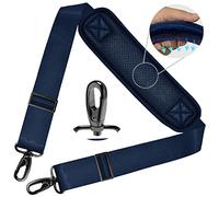ZINZ 78" Tracolla Universale con Cuscino Ultra-Spesso, Fibie a Doppio Bilanciamento per Borsa da Viaggio/Laptop/Sportiva,Blu