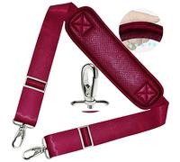 ZINZ 78" Tracolla Universale con Cuscino Ultra-Spesso, Fibie a Doppio Bilanciamento per Borsa da Viaggio/Laptop/Sportiva,Rosso