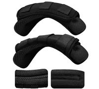 ZINZ Confezione da 2 Spalline Larghe Universali con Cuscino Ultra Spesso per Borsa da Viaggio, Zaino, Borsa a Tracolla, Antiscivolo e Traspirante,Nero