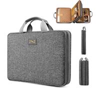 ZINZ Custodia Espandibile per Laptop 13", Borsa a Mano Protettiva Durevole TSA Aggiornata per MacBook Air/Pro/Neo 13" M5/M4/M3/M2/M1, iPad Pro 12,9, Surface Pro 3/4/5/6/2017 12,3", XPS 13,D01G01