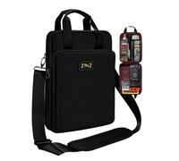 ZINZ Custodia per Laptop 12,9 13 Borsa a Spalla, Borsa Espandibile con Scomparto per Oggetti di Valore, Compatibile con MacBook Neo/Air/Pro 13" M5/M4/M3/M2/M1, iPad 12.9/13/11,B02K01