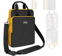 ZINZ Custodia per Laptop 12,9 13 Borsa a Spalla, Borsa Espandibile con Scomparto per Oggetti di Valore, Compatibile con MacBook Neo/Air/Pro 13" M5/M4/M3/M2/M1, iPad 12.9/13/11,B01K04