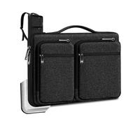 ZINZ Custodia Protettiva a 360° per Laptop 17-17,3 Sleeve, Borsa da Computer Impermeabile e Antiuurto con Cinghie e Tasche Multiple per la Maggior Parte dei Notebook da 17"-17,3",B01K01