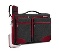 ZINZ Custodia Protettiva a 360° per Laptop 17-17,3 Sleeve, Borsa da Computer Impermeabile e Antiuurto con Cinghie e Tasche Multiple per la Maggior Parte dei Notebook da 17"-17,3",B01RD02