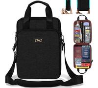 ZINZ Custodia Sottile ed Espandibile da 12,9 13 pollici Borsa a Tracolla da Viaggio per Laptop per MacBook Air 13" M3/M2/M1, MacBook Pro 13" M2/M1, iPad Pro 12,9"/13"/11", iPad Air 13",B02K01