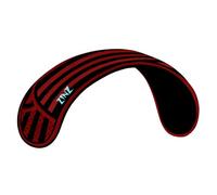 ZINZ Sostituzione Spallina e Tracolla per Fotocamera, Zaino, Messenger, Laptop, Guitar, Borsa - Lunga e Confortevole,Schwarz Rot Schwarz Streifen