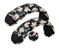 ZINZ Spallacci Universali in Confezione da 2 con Cuscino Ultra Spesso per Borsa da Viaggio, Borsa a Tracolla, Più Lunga, Antiscivolo e Traspirante，Rosa scura