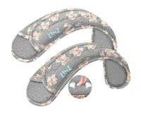 ZINZ Spallacci Universali in Confezione da 2 con Cuscino Ultra Spesso per Borsa da Viaggio, Borsa a Tracolla, Più Lunga, Antiscivolo e Traspirante，Rosa chiaro