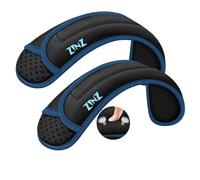 ZINZ Spallacci Universali in Confezione da 2 con Cuscino Ultra Spesso per Borsa da Viaggio, Borsa a Tracolla, Più Lunga, Antiscivolo e Traspirante，Nero Blu