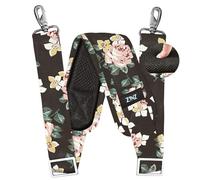 ZINZ Tracolla da 79", Cuscino Fisso Extra Spesso e Cinturino di Ricambio Universale a Doppi Bilanciamento con Ganci Girevoli in Metallo (200cm,rosa scuro)