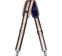 ZINZ Tracolla Universale 57" con Cuscino Ultra-Spesso e Fibbie a Doppio Bilanciamento per Bagagli, Laptop, Telecamera e Borsa a Tracolla,Oro Blu