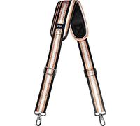 ZINZ Tracolla Universale 57" con Cuscino Ultra-Spesso e Fibbie a Doppio Bilanciamento per Bagagli, Laptop, Telecamera e Borsa a Tracolla,Oro Nero