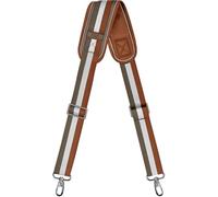 ZINZ Tracolla Universale 57" con Cuscino Ultra-Spesso e Fibbie a Doppio Bilanciamento per Bagagli, Laptop, Telecamera e Borsa a Tracolla,Strisce-BrWGy