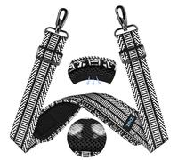 ZINZ Tracolla Universale da 60" con Imbottitura Fissa Traspirante Ultra Spessa Tracolla Regolabile per carichi Pesanti per Borsa per Laptop Borsa a Tracolla Borsa da Palestra -TH01B03