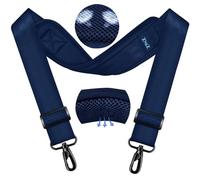 ZINZ Tracolla Universale da 79.5" con Imbottitura Fissa Traspirante Ultra Spessa Tracolla Regolabile per carichi Pesanti per Borsa per Laptop Borsa a Tracolla Borsa da Palestra - D01B01