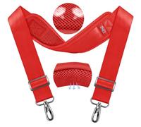 ZINZ Tracolla Universale da 79.5" con Imbottitura Fissa Traspirante Ultra Spessa Tracolla Regolabile per carichi Pesanti per Borsa per Laptop Borsa a Tracolla Borsa da Palestra - R01E01