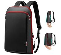 ZINZ Zaino per Laptop Sottile ed Espandibile da 15" 15,6" 16", Antifurto, Borsa per Notebook da Viaggio Aziendale, Zaino Multiuso di Grande capacità per Uomini e Donne,B01RD01