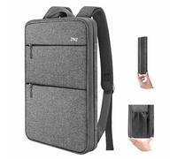 ZINZ Zaino per Laptop Sottile ed Espandibile, Resistente all'acqua, Compatibile con MacBook Pro 16" 2025-2019 M4 M3 M2 M1, Mac da 15,4" e la Maggior Parte dei Notebook da 15"-16", D01G01