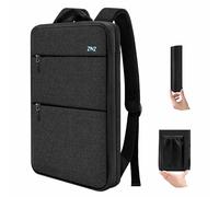 ZINZ Zaino per Laptop Sottile ed Espandibile, Resistente all'acqua, Compatibile con MacBook Pro 16" 2026-2019 M4 M3 M2 M1, Mac da 15,4" e la Maggior Parte dei Notebook da 15"-16", B05K01