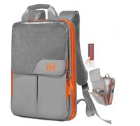 ZINZ Zaino per Laptop Sottile ed Espandibile Zaino da Viaggio da Viaggio da 15.6 16 17 Pollici Zaino Antipioggia per Uomo e Donna,G01OG01