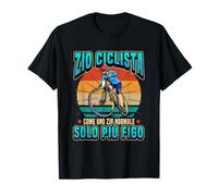Zio ciclista come uno zio normale solo più figo Regalo Maglietta