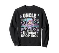Zio del Compleanno KPOP Idol Chibi Girls K Pop Theme Felpa