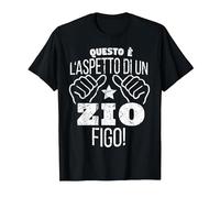 Zio Figo Maglietta Regalo Divertente per Il miglior Zio Maglietta
