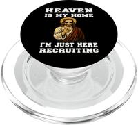 Zio Gesù Cristiano Religioso Gesù Il paradiso è la mia casa PopSockets PopGrip per MagSafe