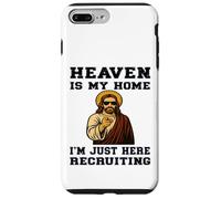 Zio Gesù Il paradiso religioso cristiano è la mia casa Gesù Custodia per iPhone 7 Plus/8 Plus