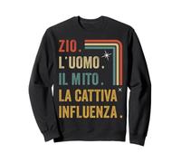 Zio I'uomo Il Mito La Cattiva Influenza Famiglia Fratelllo Felpa