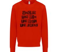 Zio L'Uomo Il Mito La Leggenda Uomo Felpa Maglione