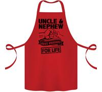 Zio & Nephew Migliori Amici Zii Giorno Cotone Grembiule 100% Organico