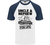 Zio & Nipote Best Friends Uncles Giorno Uomo S/S Baseball T-Shirt