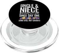 Zio & Nipote partner nel crimine dal primo giorno Umorismo zio PopSockets PopGrip per MagSafe