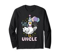 Zio Paperone Sciocco Festa di Compleanno più sciocca Maglia a Manica