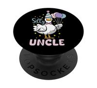 Zio Paperone sciocco Festa di compleanno più sciocca PopSockets PopGrip Adesivo