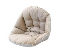 Ziociura Cuscino per Sedia a Dondolo Amaca, Supporto per La Schiena, Cuscino Spesso E Confortevole per Seduta Sospesa a Forma di Cesto per Soggiorno, Giardino, Cammello