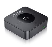 ZIOCOM Bluetooth 5.0 Trasmettitore Ricevitore, Adattatore Audio Wireless 2 in 1 per TV/PC/Casse e Impianto Stereo di Casa (Ottico, Aux 3,5 mm, RCA), Accoppia 2 Dispositivi Contemporaneamente