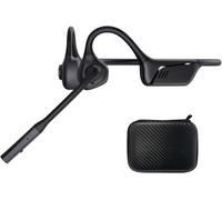 ZIOCOM Cuffie Bluetooth ad orecchio aperto, auricolare wireless aptX-LL con microfono ad asta con cancellazione del rumore e pulsante Mute, 10 ore di riproduzione, per guidare, telefonare, ufficio