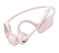 ZIOCOM Cuffie open ear, cuffie Bluetooth 5.1 con microfono, cancellazione del rumore ENC e pulsante muto, cuffie wireless AptX-LL leggere per la guida in ufficio e il lavoro a casa-10 ore (ROSA)
