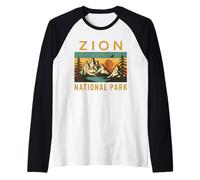 Zion National Park Maglia con Maniche Raglan