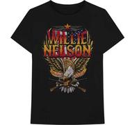 Zion Rootswear Shotgun Willie Nelson Country Music Maglietta Uomo ZRWN1011