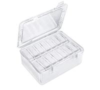 ZIOYA 15 Pezzi Piccole Scatole Plastica Trasparente Mini Scatola Quadrato Mini Scatola Scatoline Plastica con Coperchio di Stoccaggio per Perline Gioielli Piccoli Oggetti(5.5x5.5x2 cm)