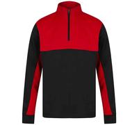 Zip Collo per Team Contrasto Colore Tuta Maglia Da Finden & Hales T
