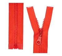 Zip Divisibile, 2 Pezzi, Seleziona Lunghezza e Colore del Binario, Estremità Aperta a 1 Via #5, Larghezza Binario 5,75 mm, Larghezza Nastro 34 mm, Zip di Ricambio in Plastica