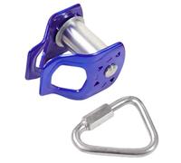 Zip Line Trolley - Zip Line Pulley Kits | Heavy Duty Quick Setup Trolley Rope Carabiner For Age 5 Years And + Kids Outdoor Playground Fitness Equipment Backyard Obstacle Course Climbing