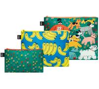 Zip Pockets Bad Bananas & Dog Walking Recycled